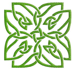Ein keltischer Knoten